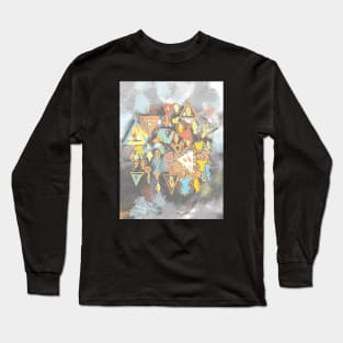 Pattern Long Sleeve T-Shirt